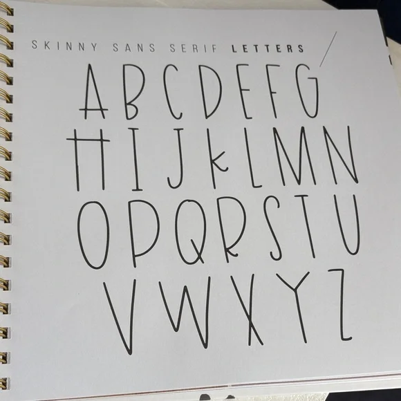 Hand Lettering 101 Book - Picture 5 of 9